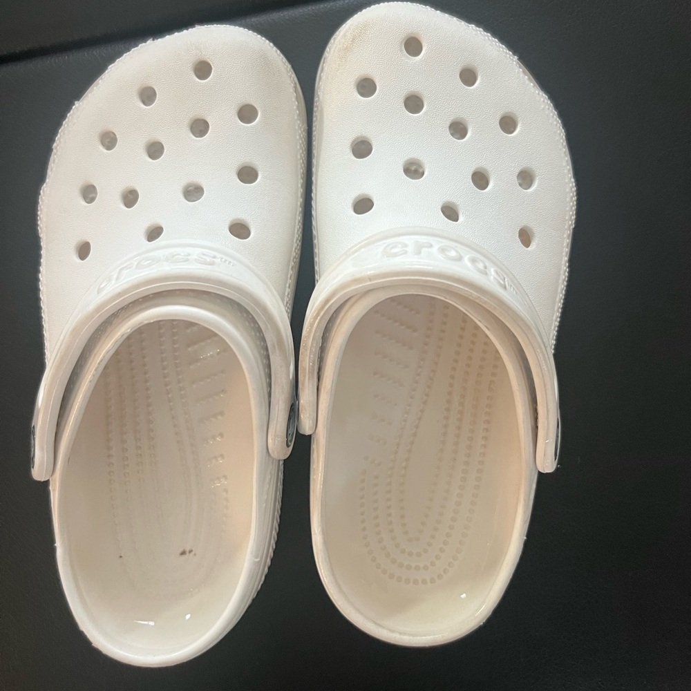 White crocs